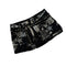 Y2K Harajuku Gothic Hip Hop Women Shorts Retro Washed Water Diamond Glitter Loose High Waist Slimming Denim Short Skirt