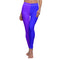 Purple and Blue Colorblock Design Yoga Leggings