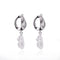 Zircon Pearl Earrings for Women 2023 Trending Stainless Steel Gold Color Drop Earring Wedding Party Luxury Jewelry Bijoux Femme